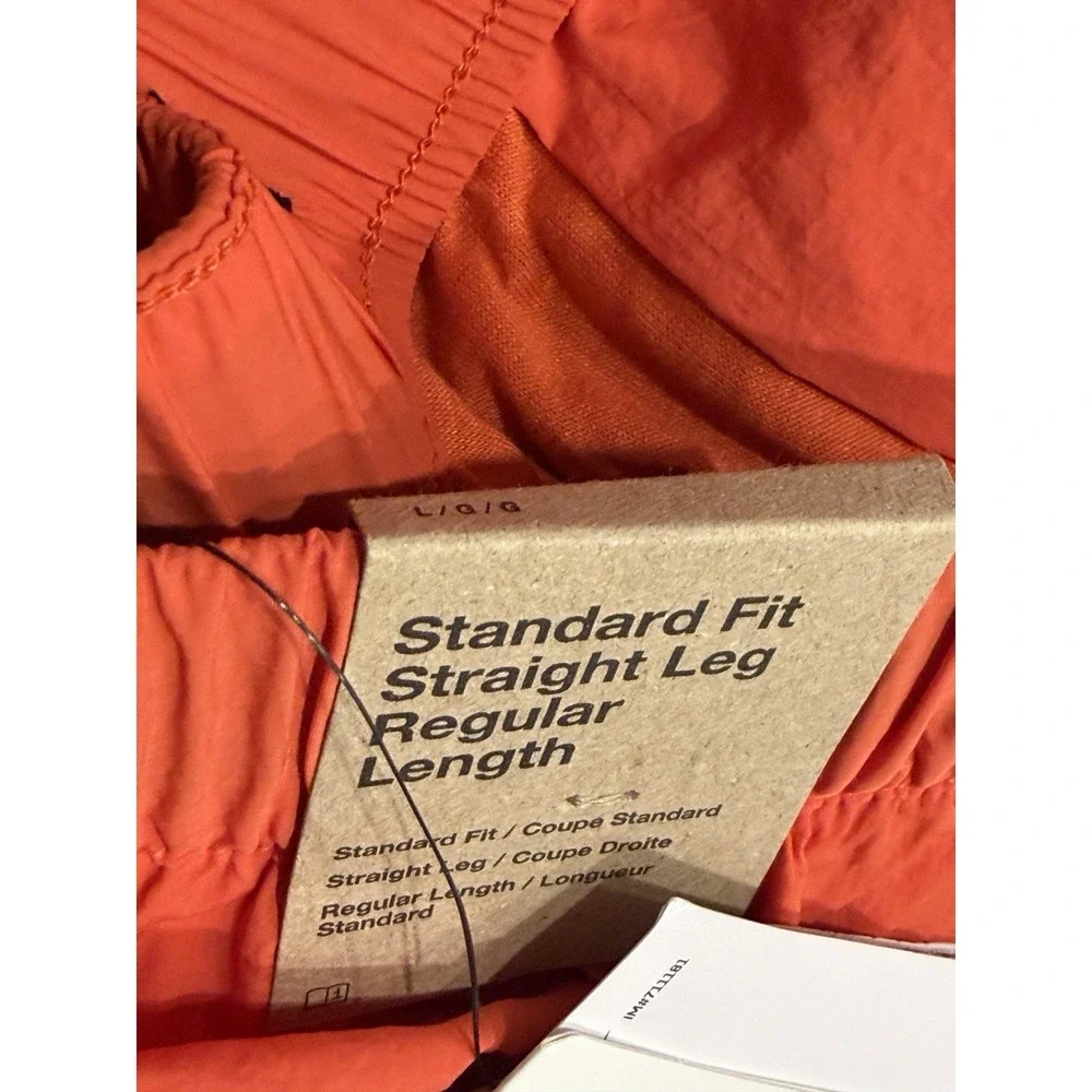 Nike Tech Woven Cargo Pants Orange UPF40 FZ0756-846 Mens Large NWT